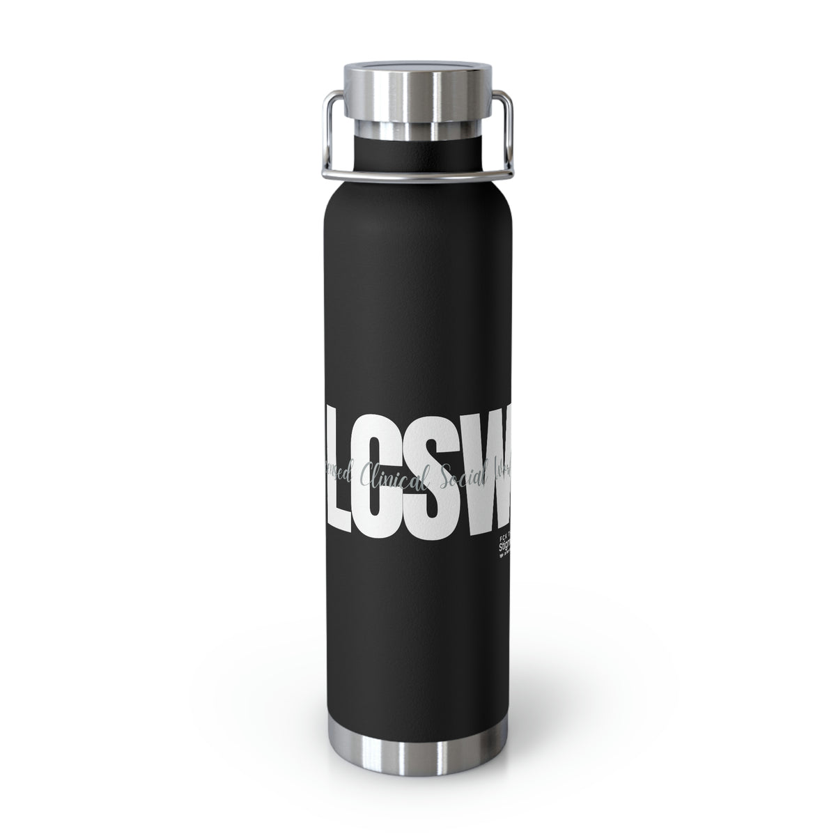 LCSW Insulated Bottle, 22oz - Fck the Stigma