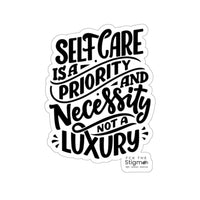 Load image into Gallery viewer, Self-care Kiss-Cut Stickers - Fck the Stigma
