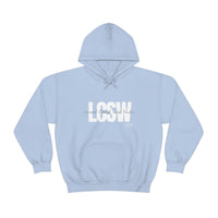 Load image into Gallery viewer, Unisex LCSW Hooded Sweatshirt - Fck the Stigma
