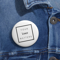 Load image into Gallery viewer, Custom Pin Buttons - Fck the Stigma
