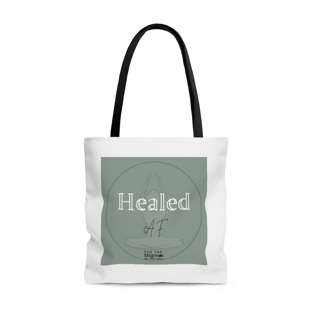 Healed AF Tote Bag - Fck the Stigma