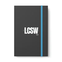 Load image into Gallery viewer, Professional Color Contrast Notebook - Ruled - Fck the Stigma
