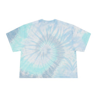 Load image into Gallery viewer, "You Are Not Alone" Women's Tie-Dye Crop Tee - Fck the Stigma
