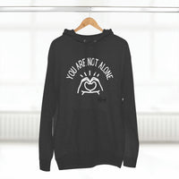 Load image into Gallery viewer, You Are Not Alone Unisex Premium Pullover Hoodie - Fck the Stigma

