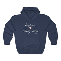 Load image into Gallery viewer, Kindness Always Wins Unisex Heavy Blend™ Hooded Sweatshirt - Fck the Stigma
