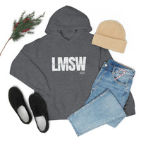 Load image into Gallery viewer, Unisex LMSW Hooded Sweatshirt - Fck the Stigma
