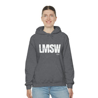 Load image into Gallery viewer, Unisex LMSW Hooded Sweatshirt - Fck the Stigma
