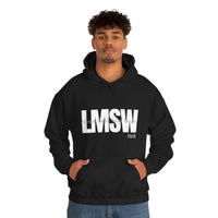 Load image into Gallery viewer, Unisex LMSW Hooded Sweatshirt - Fck the Stigma
