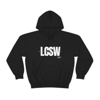 Load image into Gallery viewer, Unisex LCSW Hooded Sweatshirt - Fck the Stigma
