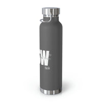 Load image into Gallery viewer, LCSW Insulated Bottle, 22oz - Fck the Stigma
