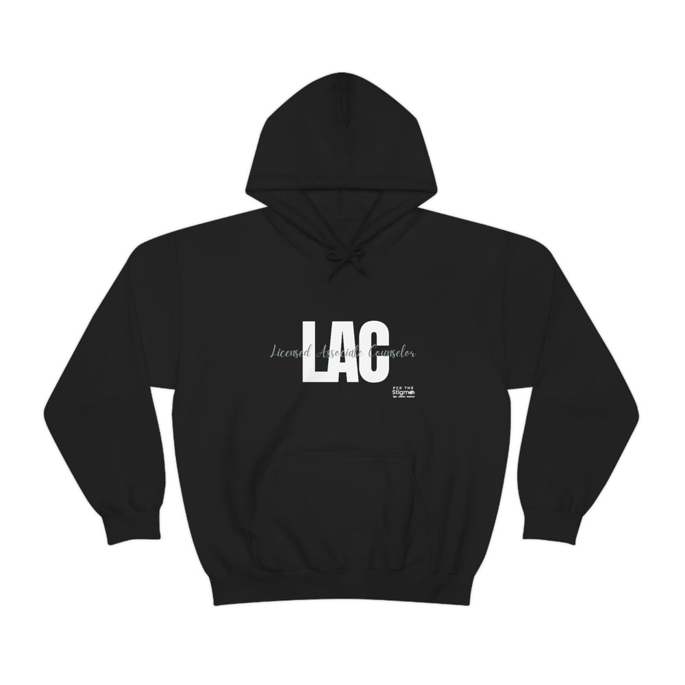 Unisex LAC Hooded Sweatshirt - Fck the Stigma