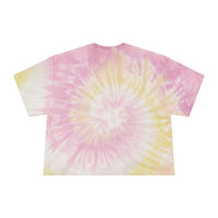 Load image into Gallery viewer, "You Are Not Alone" Women's Tie-Dye Crop Tee - Fck the Stigma

