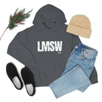 Load image into Gallery viewer, Unisex LMSW Hooded Sweatshirt - Fck the Stigma
