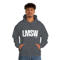 Load image into Gallery viewer, Unisex LMSW Hooded Sweatshirt - Fck the Stigma

