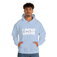 Load image into Gallery viewer, Unisex LCSW Hooded Sweatshirt - Fck the Stigma

