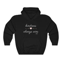 Load image into Gallery viewer, Kindness Always Wins Unisex Heavy Blend™ Hooded Sweatshirt - Fck the Stigma
