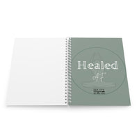Load image into Gallery viewer, Healed AF Spiral Notebook - Fck the Stigma
