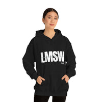 Load image into Gallery viewer, Unisex LMSW Hooded Sweatshirt - Fck the Stigma
