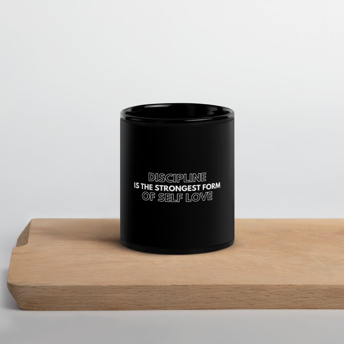 "Discipline" Matte Mug For Coffee, Tea, Mental Health - Fck the Stigma