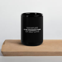 Load image into Gallery viewer, "Discipline" Matte Mug For Coffee, Tea, Mental Health - Fck the Stigma
