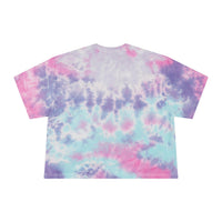 Load image into Gallery viewer, "You Are Not Alone" Women's Tie-Dye Crop Tee - Fck the Stigma
