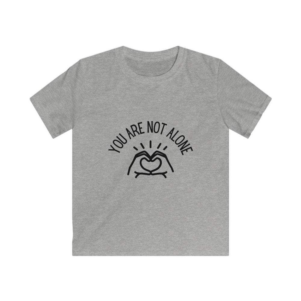 “You Are Not Alone” Kids Softstyle Tee - Fck the Stigma