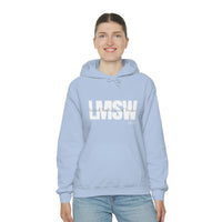 Load image into Gallery viewer, Unisex LMSW Hooded Sweatshirt - Fck the Stigma
