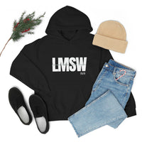 Load image into Gallery viewer, Unisex LMSW Hooded Sweatshirt - Fck the Stigma
