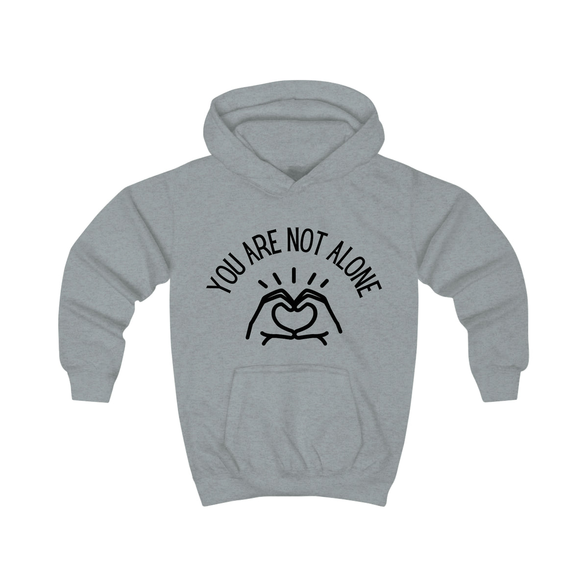 Kids You Are Not Alone Hoodie - Fck the Stigma