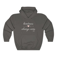 Load image into Gallery viewer, Kindness Always Wins Unisex Heavy Blend™ Hooded Sweatshirt - Fck the Stigma
