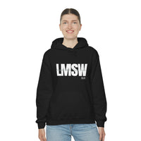 Load image into Gallery viewer, Unisex LMSW Hooded Sweatshirt - Fck the Stigma
