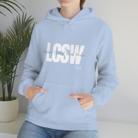 Load image into Gallery viewer, Unisex LCSW Hooded Sweatshirt - Fck the Stigma
