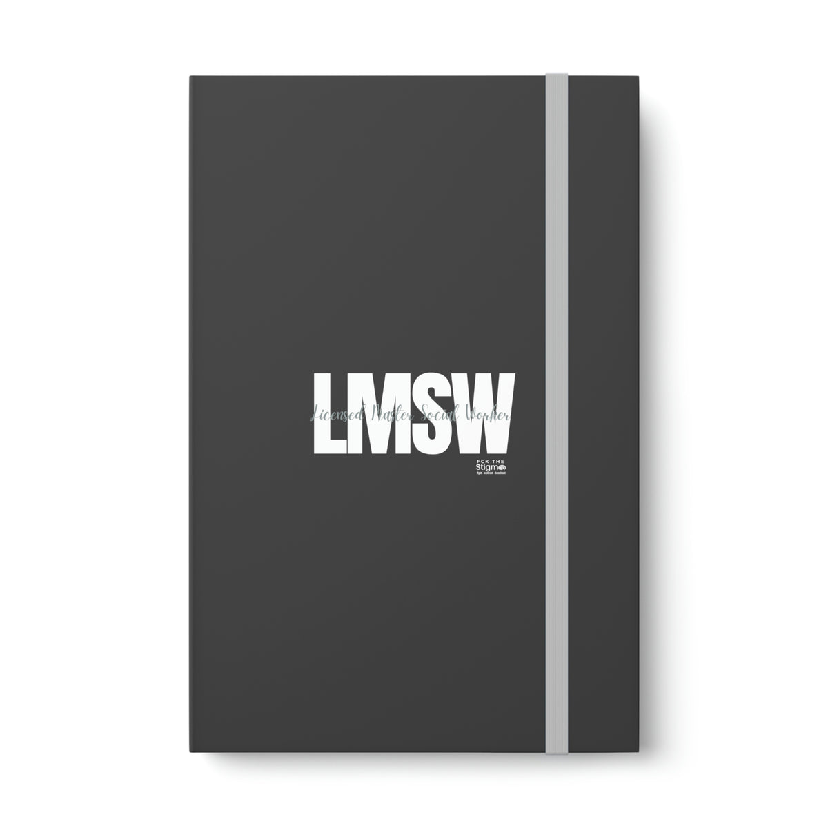 Professional Color Contrast Notebook - Ruled - Fck the Stigma