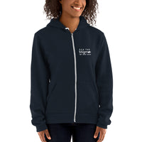 Load image into Gallery viewer, "Fight. Confront. Knock Out." Zip-Up Hoodie - Fck the Stigma
