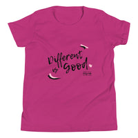 Load image into Gallery viewer, "Different Is Good" Youth Short Sleeve T-Shirt - Fck the Stigma
