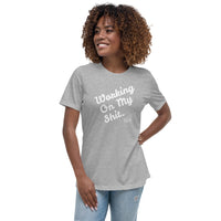 Load image into Gallery viewer, "Working On My Shit." Women's T-Shirt - Fck the Stigma
