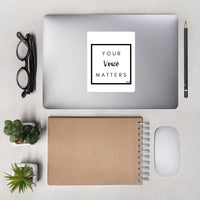 Load image into Gallery viewer, "Your Voice Matters" Vinyl Sticker - Fck the Stigma
